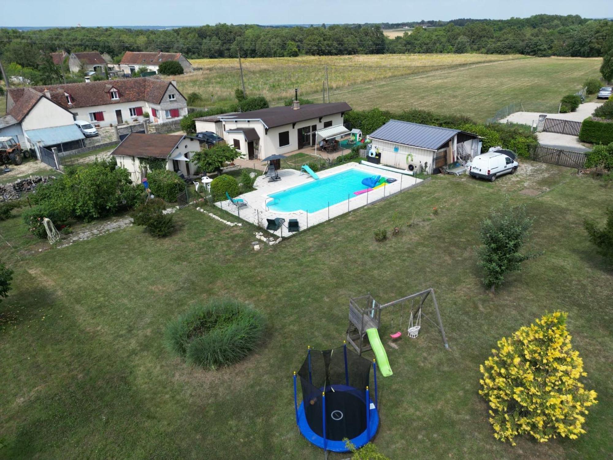Francueil Studio Proche Beauval Et Chateaux De La Loire מראה חיצוני תמונה